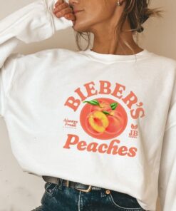 Justin Bieber Peach I Got My Peaches Out In Georgia Shirt