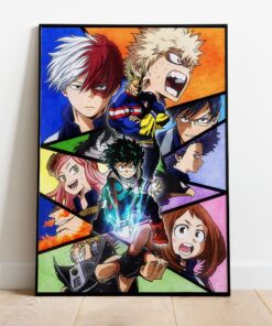 My Hero Academia Wall Art Anime Poster