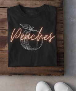 Peaches Out In Georgia Justin Bieber World Tour 2022 T Shirt