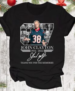 RIP John Clayton 1954-2022 Thank You Memories Shirt