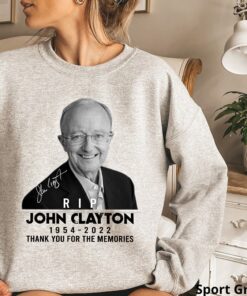 RIP John Clayton Hall Of Fame Broadcaster And Insider Memories Shirt