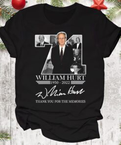 RIP William Hurt 1950-2022 Thank You Memories T Shirt