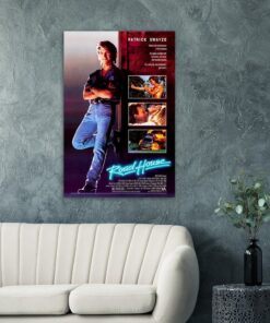 Road House (1989) Cinema Style Movie Poster