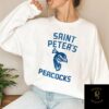 St Peters Peacocks University Saint Peter’s Shirt For Men