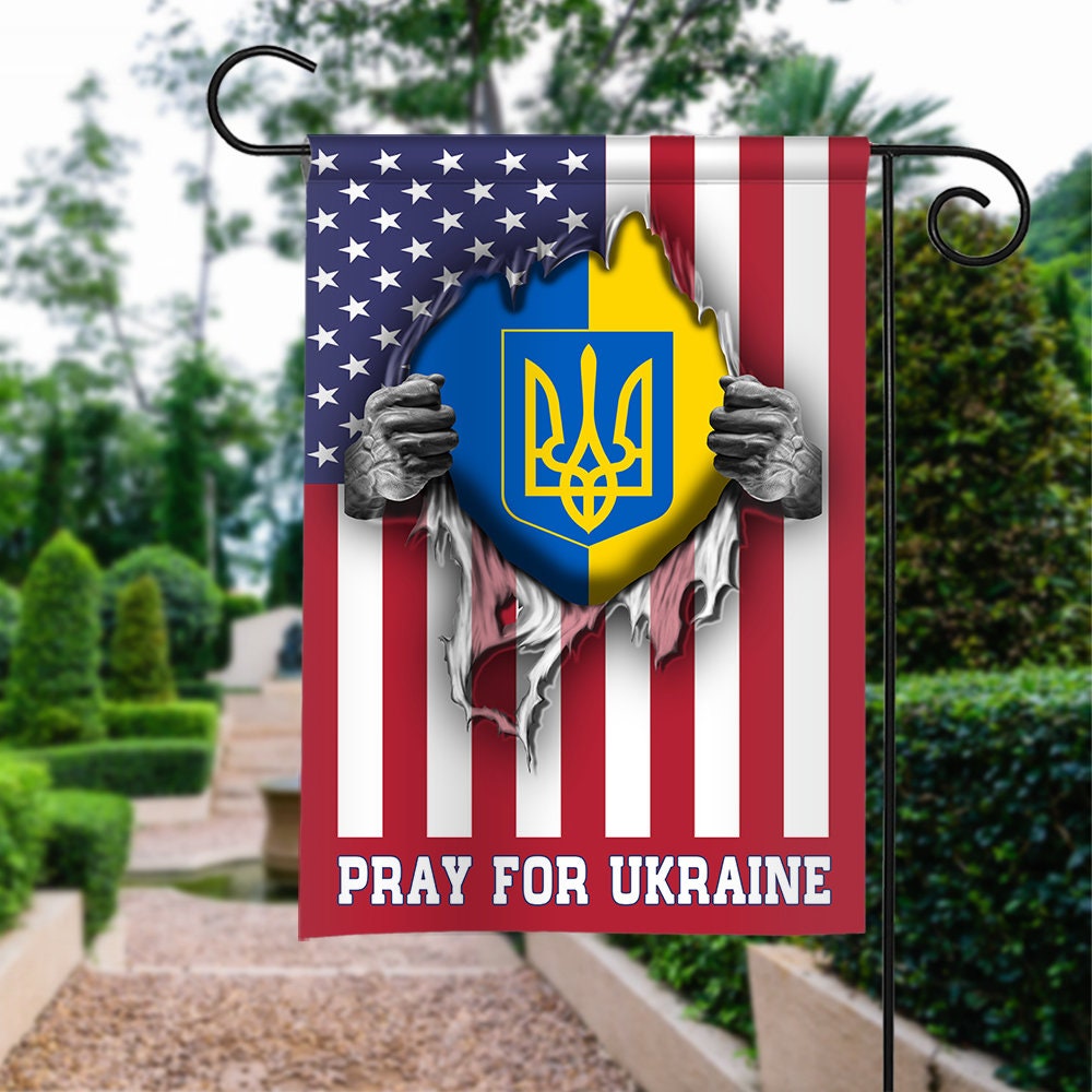 Stop Ukraine War Pray For I Stand With No Flag
