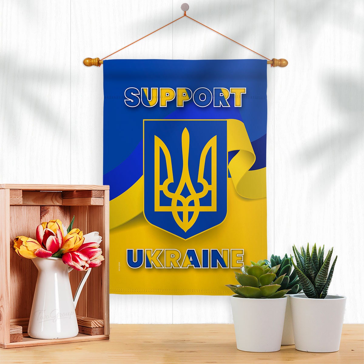 Support Ukraine Save I Stand With Flag