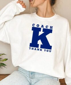 Thank You Coach K Duke Shirt