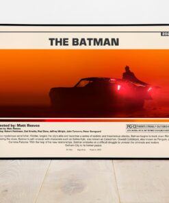 The Batman 2022 Poster Matt Reeves Minimalist Movie