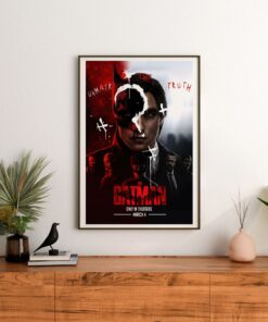 The Batman Movie Batman 2022 Wall Art Film Poster