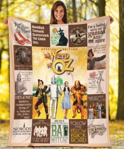 The Wizard Of Oz Dorothy Gale Tin Man Universe Cowardly Lion Blanket