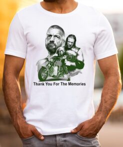 Triple H WWE Star Retire Thank You For The Memories Unisex T Shirt