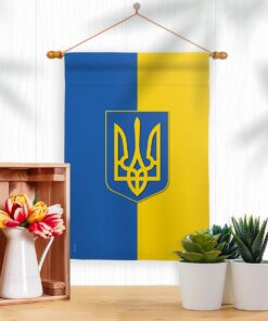Ukraine Nationality Garden Flag Outdoor Decorative Yard House Banner