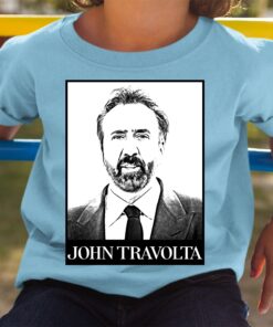 Vintage Classic Movie Cult Poster John Travolta Nicolas Cage Face Shirt