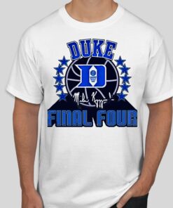 Vintage Duke Basketball Final Four Coach K T Shirt
