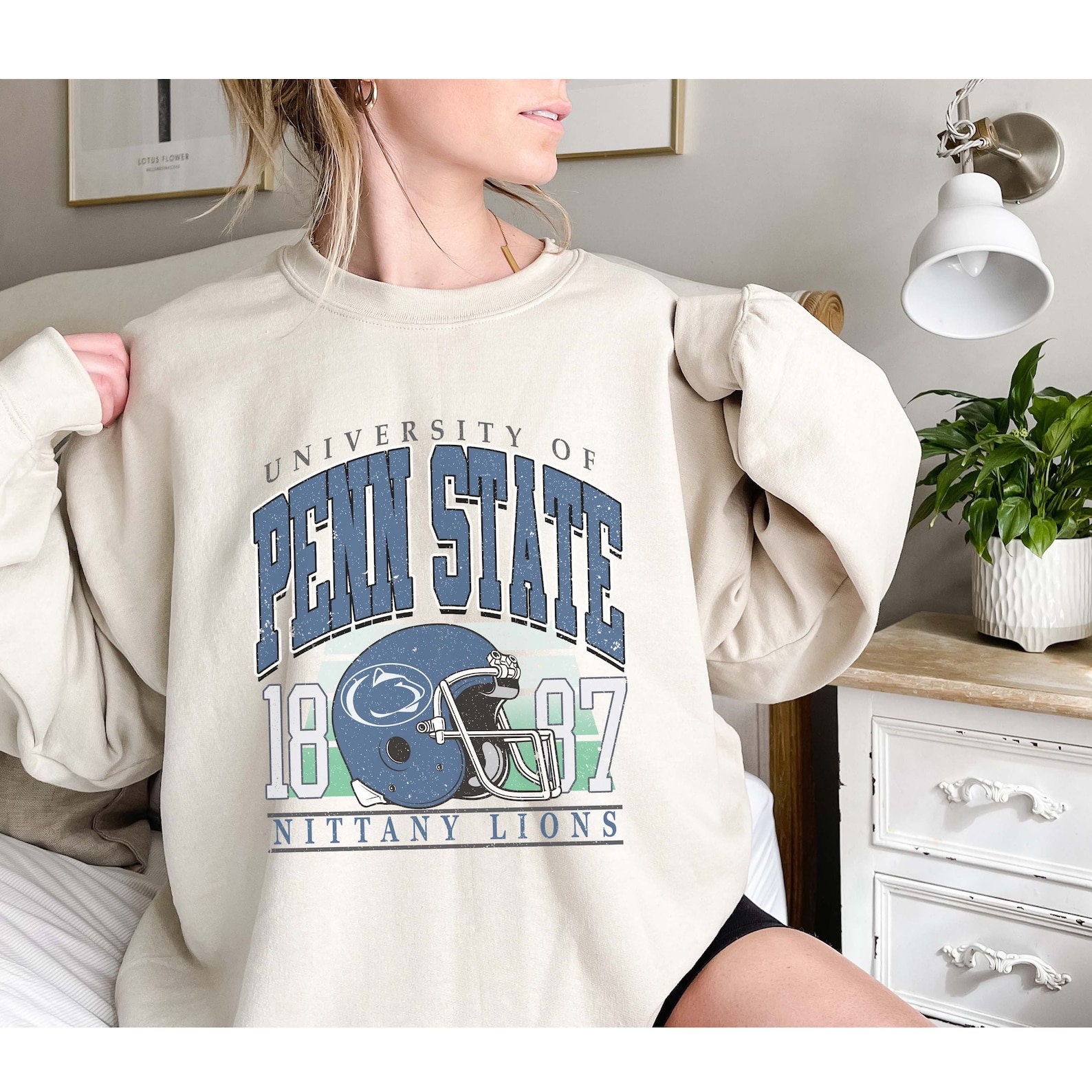 Vintage Penn State University Crewneck Sweatshirt