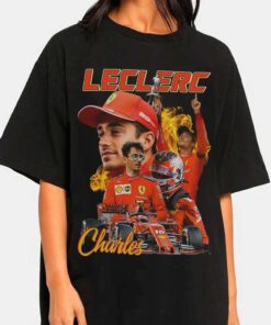90s Vintage Charles Leclerc Scuderia Ferrari Shirt