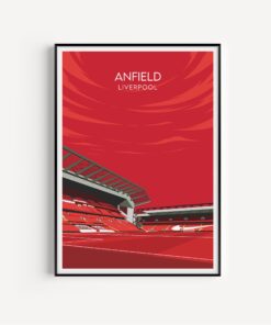 Anfield Liverpool FC Stadium Poster