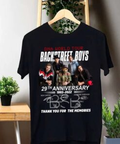 Backstreet Boys DNA World Tour 2022 Vocal Group T Shirt