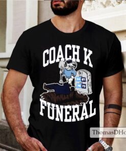 Coach K Funeral Barstoolbigcat Shirt