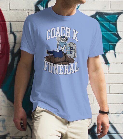 Coach K Funeral Mike Krzyzewski T Shirt