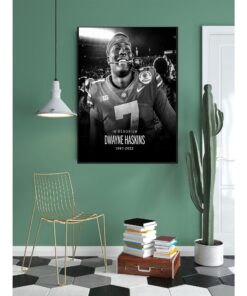 Dwayne Haskins RIP 1997 2022 Signature Poster Thank You For The Memories