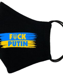 F*ck Putin I Stand With Ukraine Anti Face Mask