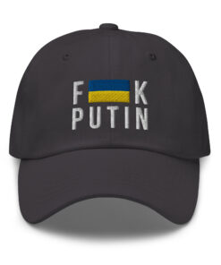 Fuck Putin Ukraine Flag Free Baseball Cap Father’s Day Hat