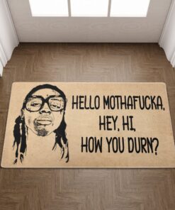 Funny Rapper Hello MothaFuka Hey How You Durn Doormat