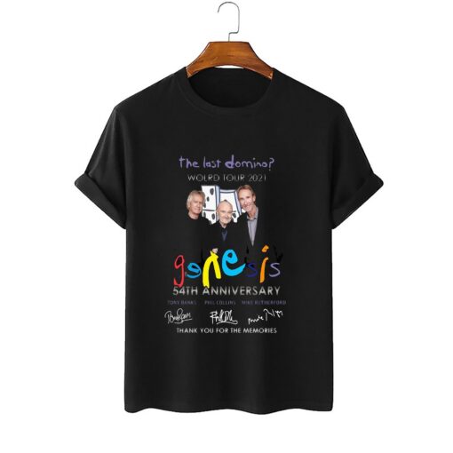 Genesis The Last Domino Tour 2022 Unisex Music T Shirt