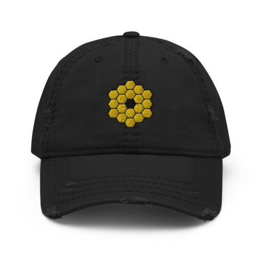 James Webb Space Telescope JWST Distressed Father’s Day Embroidered Hat