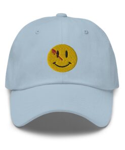 Watchmen Smiley Face Watchmen Logo Baseball Cap Dad Hat