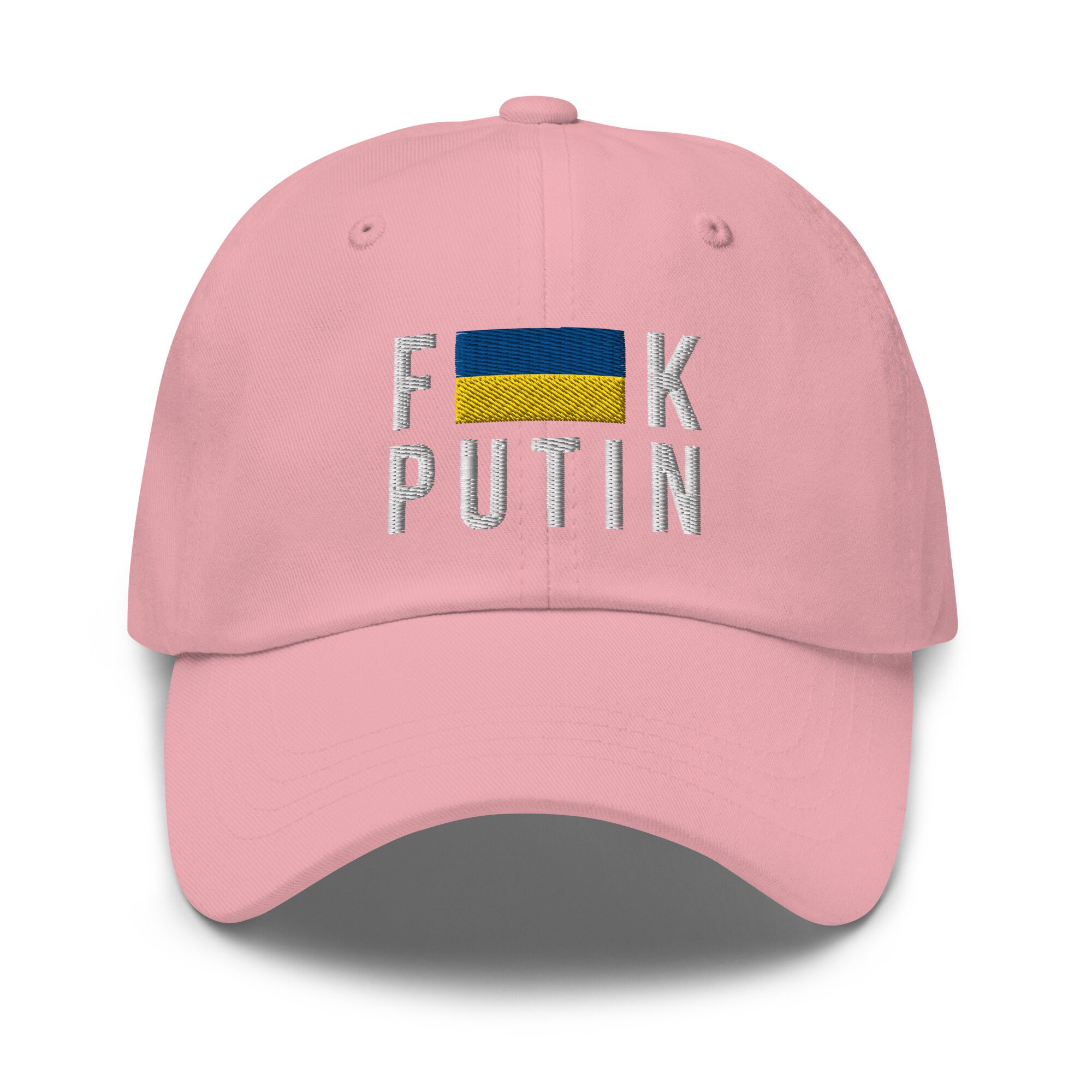Fuck Putin Ukraine Flag Free Baseball Cap Father's Day Hat