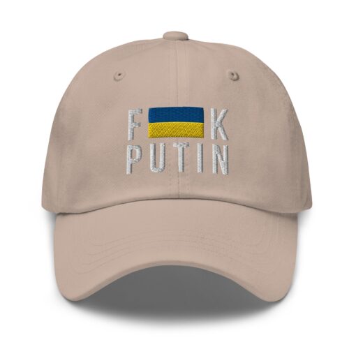 Fuck Putin Ukraine Flag Free Baseball Cap Father’s Day Hat