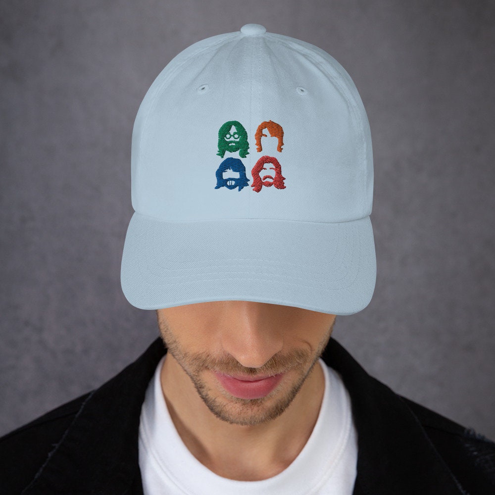 Music Lover Fab Four Father's Day Embroidered Hat