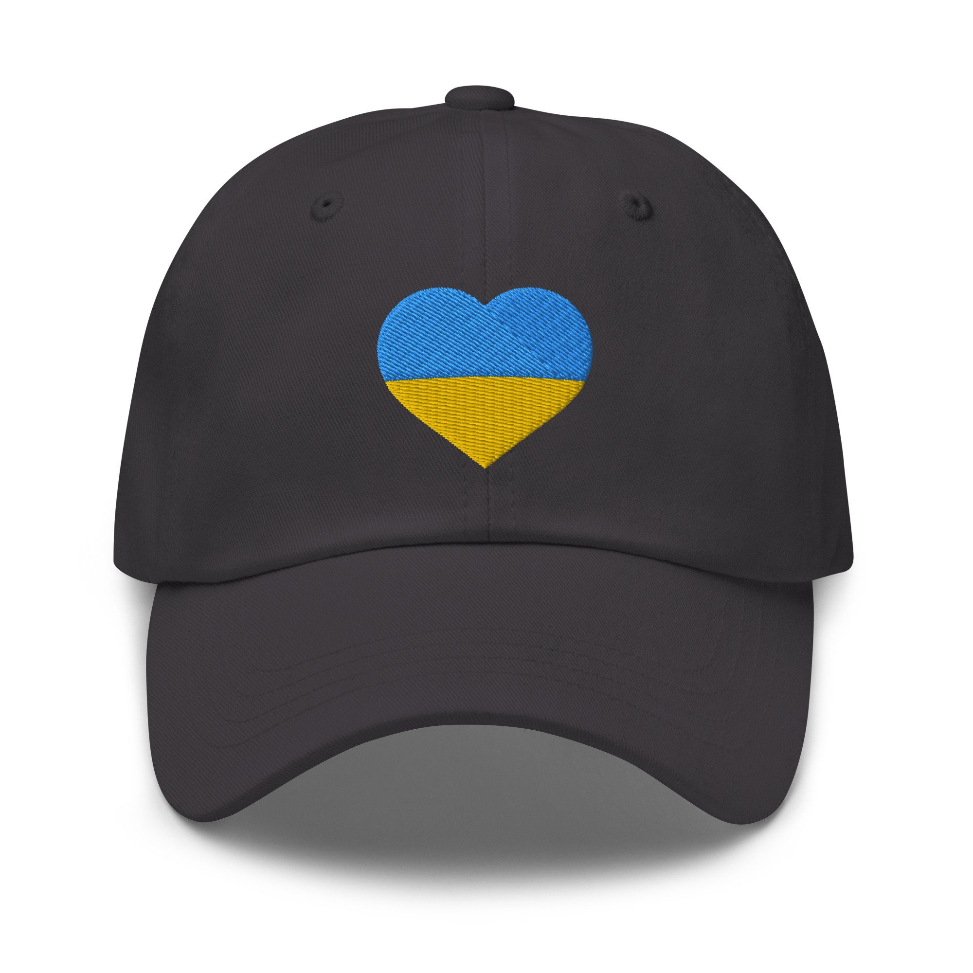 Ukraine Flag Heart Pray For Peace Baseball Cap Father's Day Hat