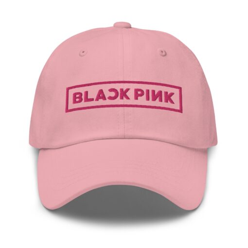 Blackpink Logo Hat Pink Baseball Cap Mother’s Day Birthday