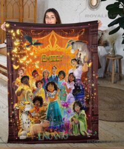 Personalized Disney Encanto Movie Birthday Kid Blanket