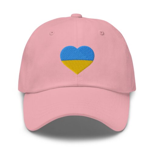 Ukraine Flag Heart Pray For Peace Baseball Cap Father’s Day Hat