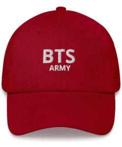 BTS Army Korean Pop Father's Day Embroidered Hat