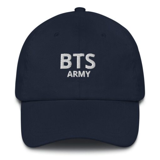 BTS Army Korean Pop Father’s Day Embroidered Hat
