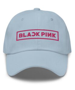 Blackpink Logo Hat Pink Baseball Cap Mother's Day Birthday Hat