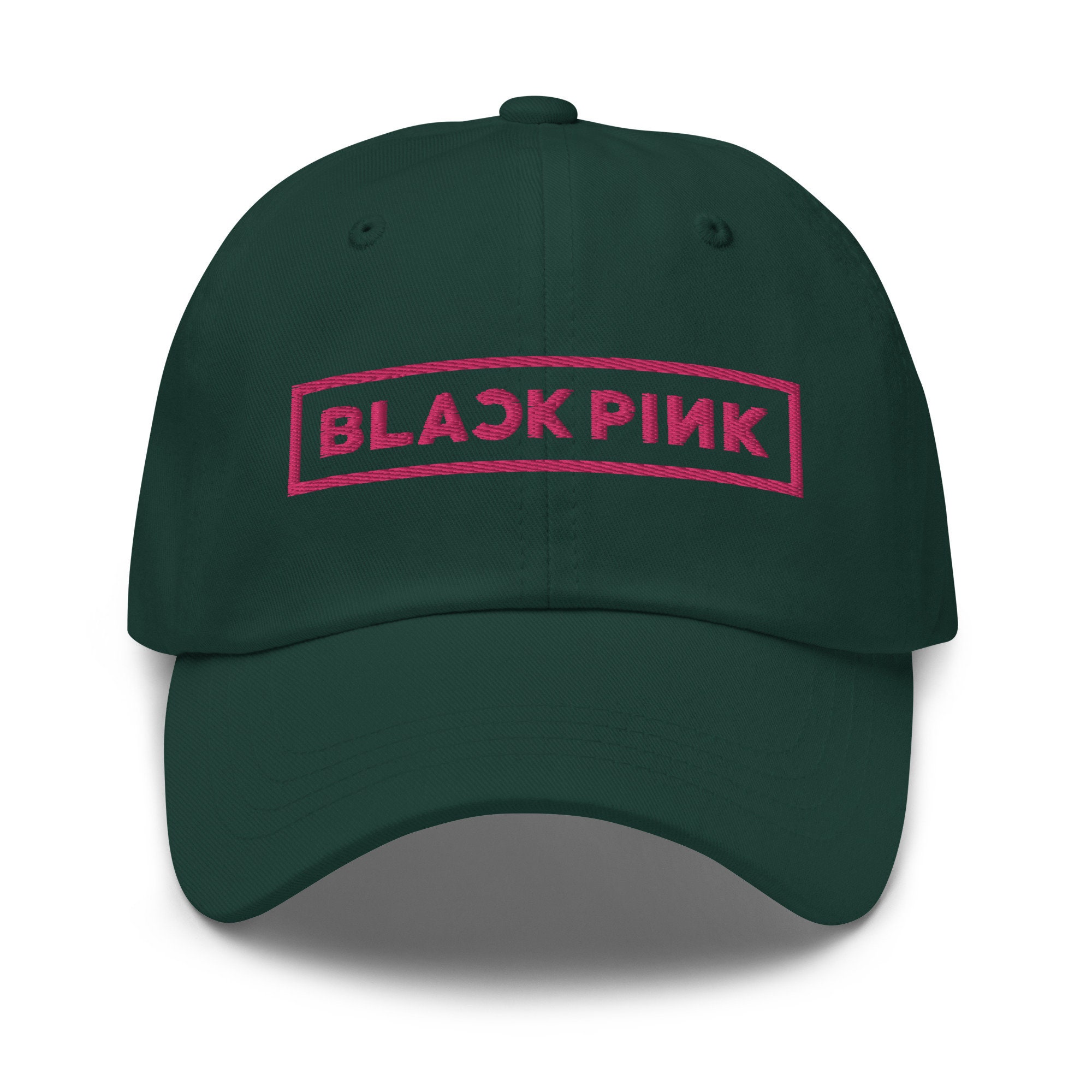 Blackpink Logo Hat Pink Baseball Cap Mother's Day Birthday