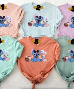 Stitch Mickey Balloon Disneyland Lilo And Disney Shirt