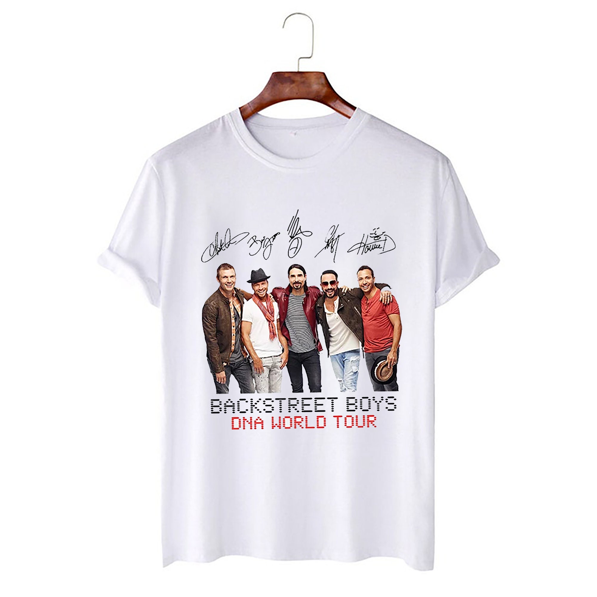 Backstreet Boys DNA World Tour BSB Band Shirt