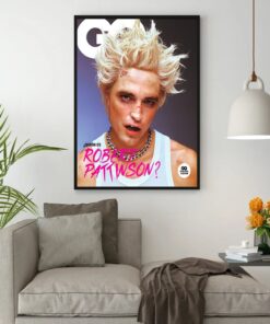 2022 Robert Pattinson GQ Magazine The Batman 2 Canvas Poster