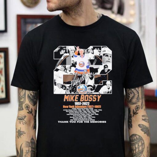 RIP Hall Of Famer Mike Bossy Dead Shirt
