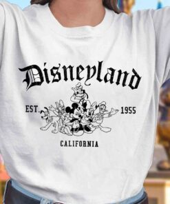 Vintage Disneyland Est. 1955 Mickey And Friends Disney Family Vacation Shirt