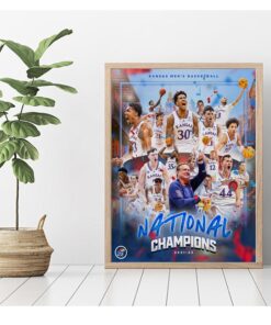 Kansas City Champion Men Basketball No Framed Poster