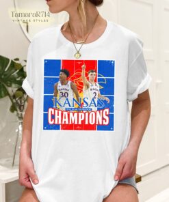 KU Kansas Jayhawks Champions March Madness 2022 Shirt