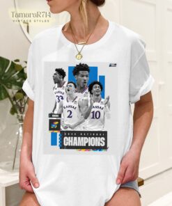 Kansas Jayhawks National Champions 2022 NCAA Divison KU Shirt
